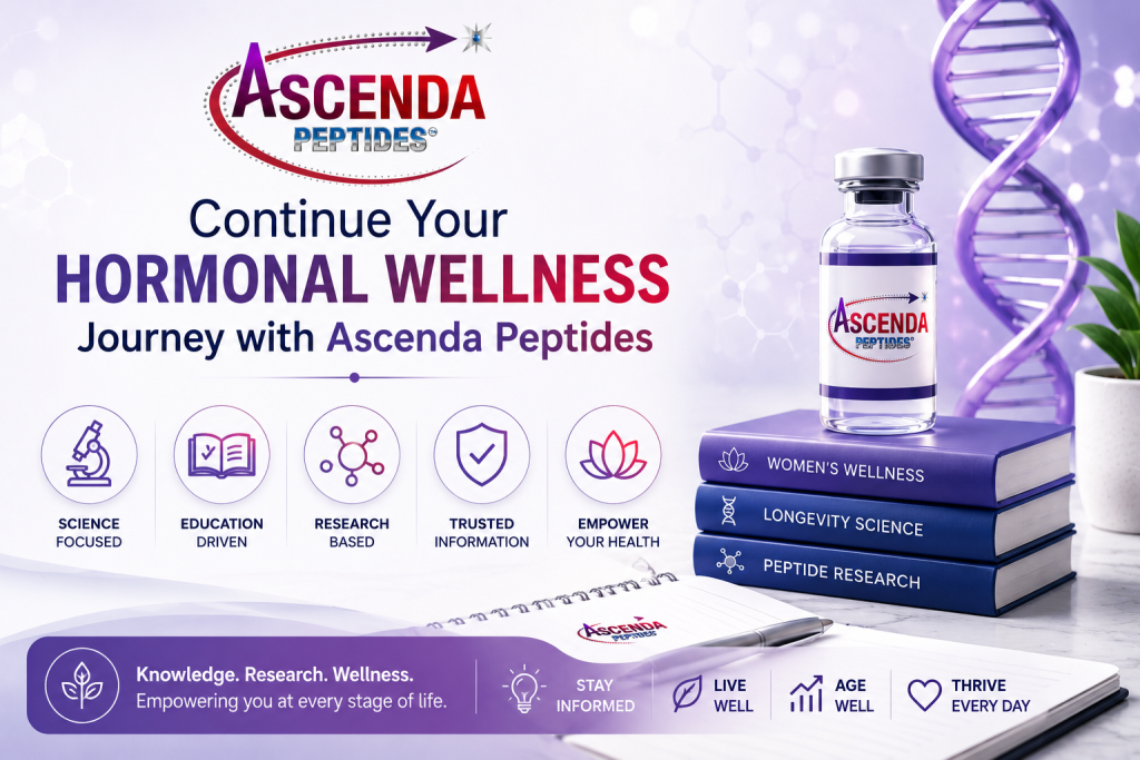 Continue Your Hormonal Wellness Journey with Ascenda Labs