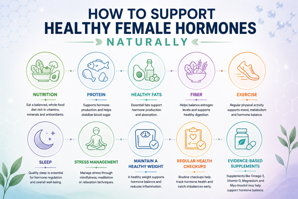 How to Support Healthy Female Hormones Naturally