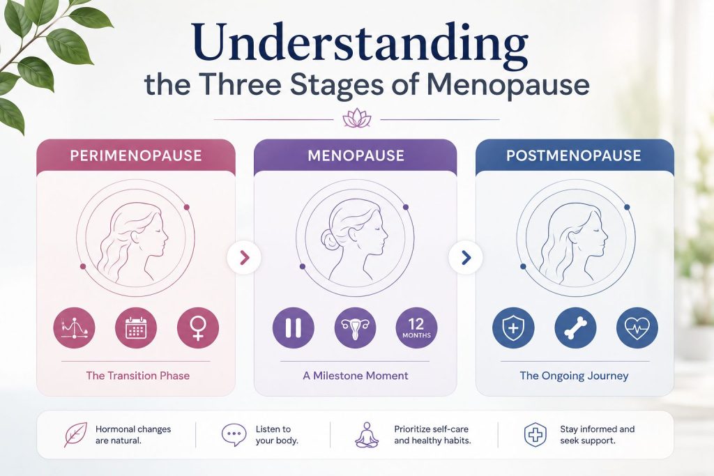 Understanding the Three Stages of Menopause